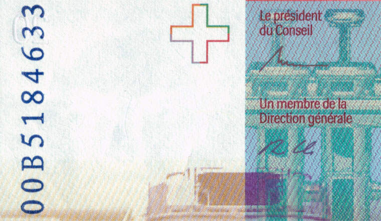 20 francs, 2000